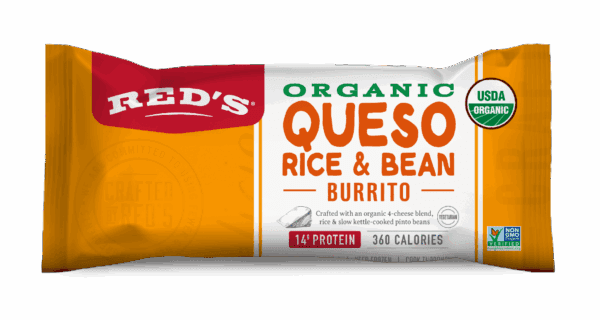 Organic QUESO RICE & BEAN Burrito