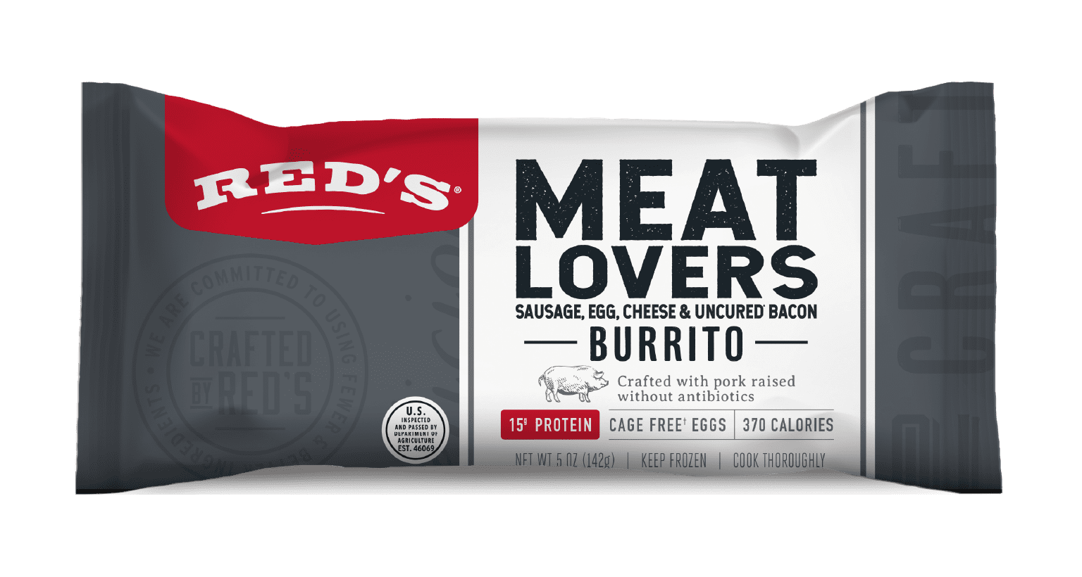 Meat Lovers Breakfast Burrito