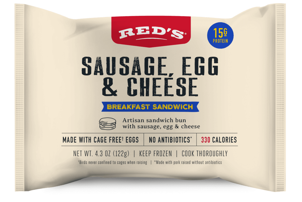 Turkey Sausage Breakfast Sandwich Red's All Natural