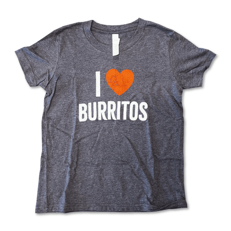 Youth “I ❤️ Burritos” T-Shirt