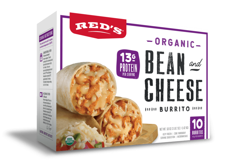 Organic Bean & Cheese Burrito 10-Pack