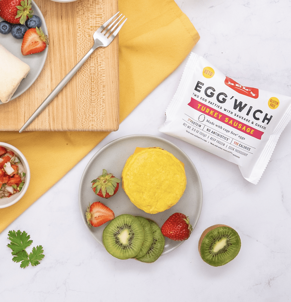 EggWich with Fruit