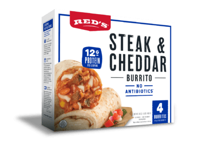 Steak & Cheddar Burrito 4-Pack