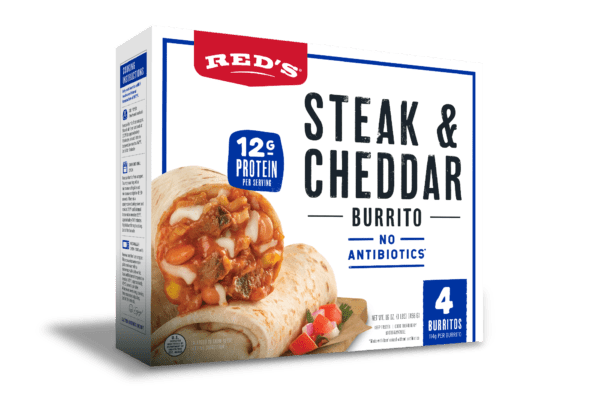 Steak & Cheddar Burrito 4-Pack