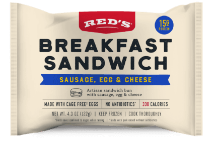Sausage Breakfast Sandwich Front