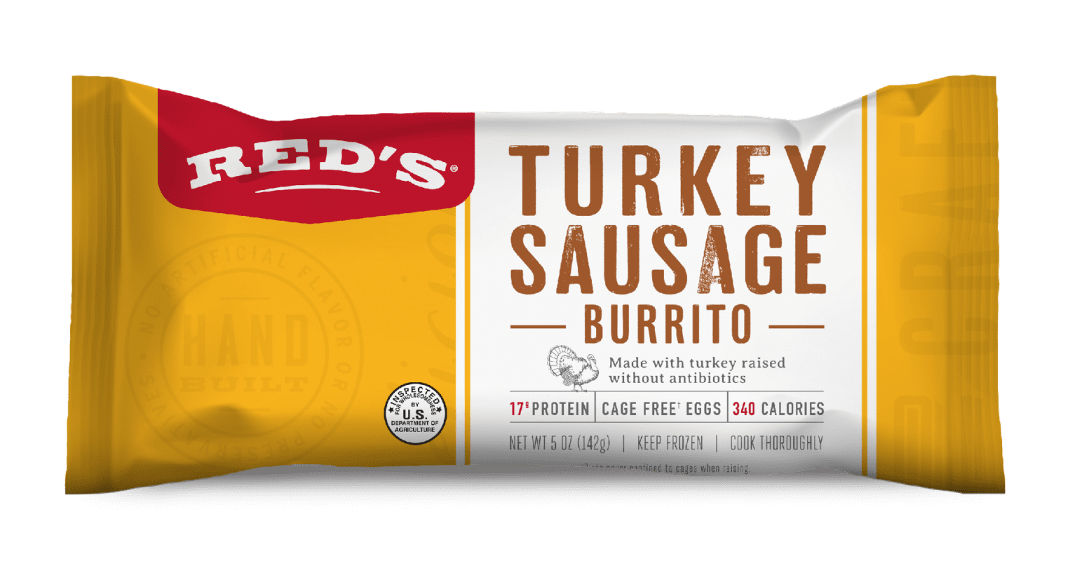 Turkey Sausage Egg'Wich Red's All Natural