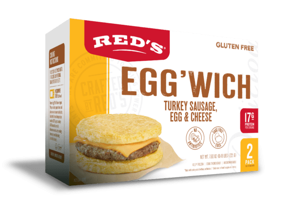 Turkey Sausage Egg'Wich 2-Pack