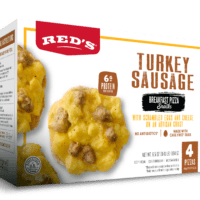 Turkey Sausage Breakfast Pizza Snacks 4-Pack
