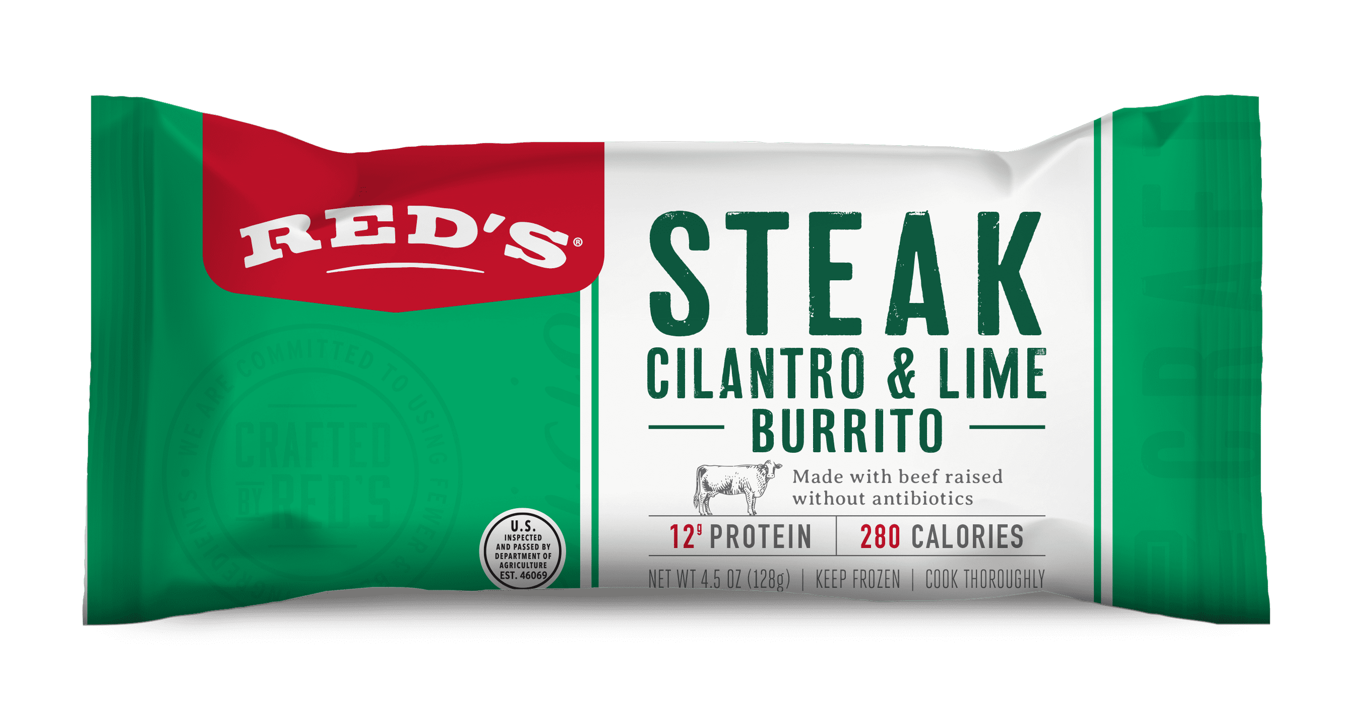 Steak, Cilantro & Lime Burrito
