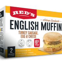 Turkey Sausage english muffin 2-pack