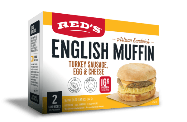 Turkey Sausage english muffin 2-pack
