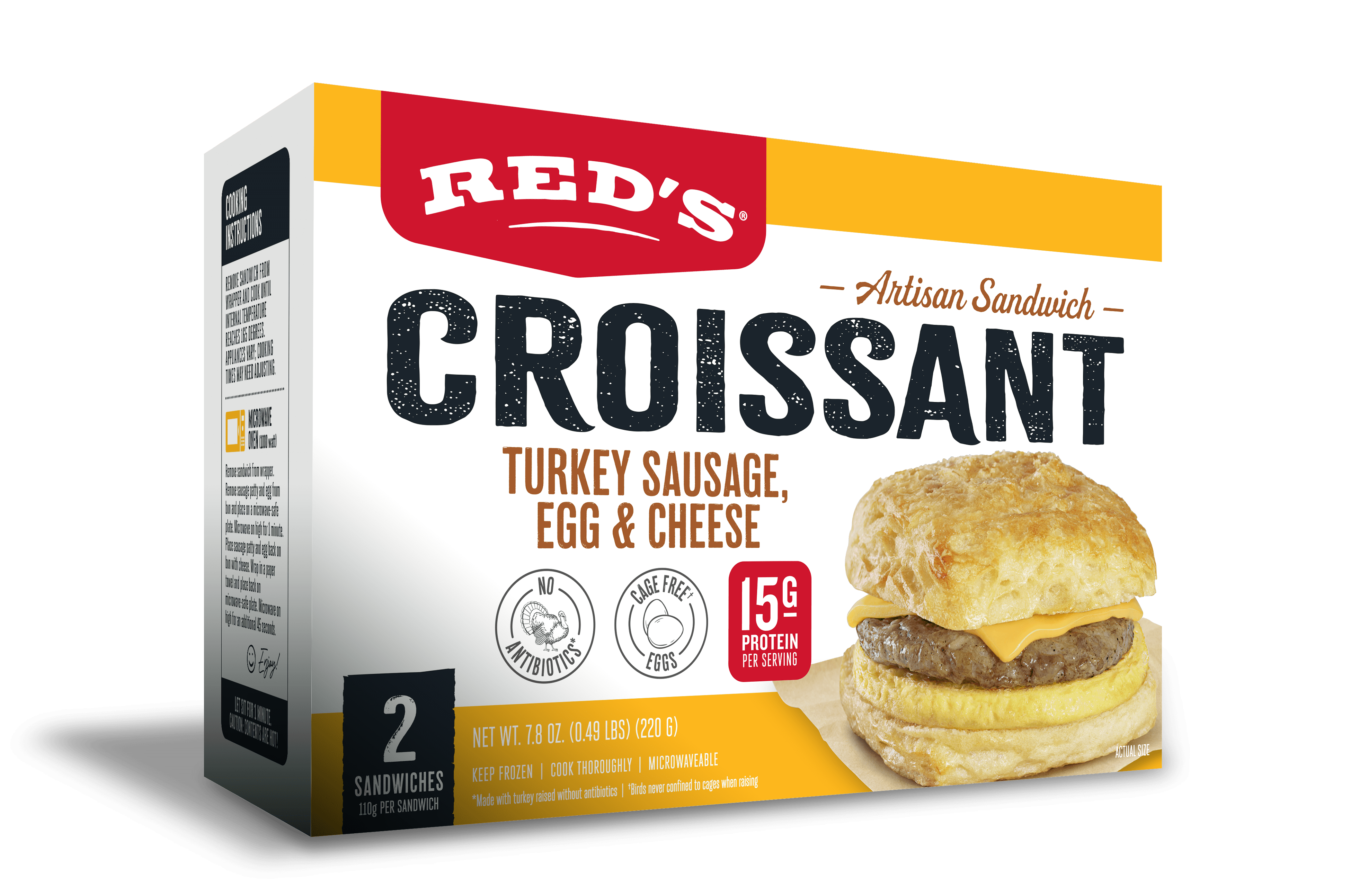 Turkey Sausage Croissant 2-pack