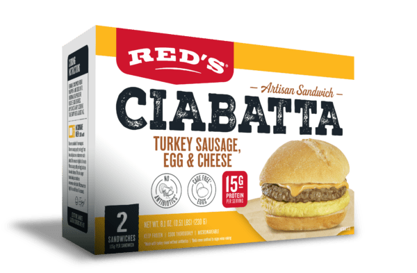 Turkey Sausage Ciabatta 2-pack