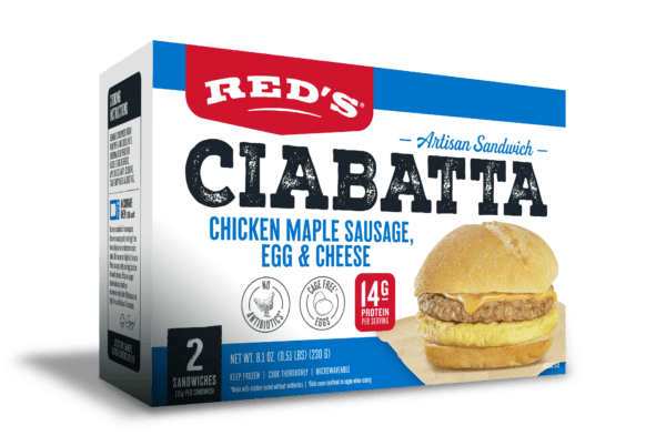Chicken Maple Sausage Ciabatta 2-Pack