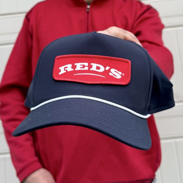 Red's retro rope cap - Image 2