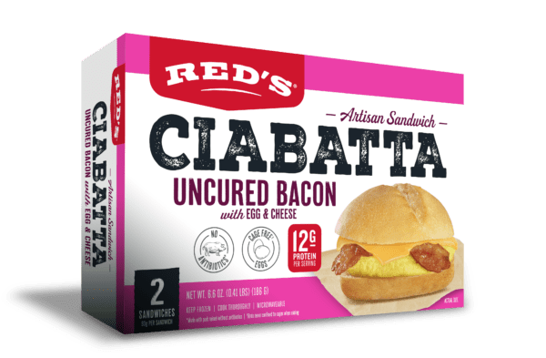 Uncured Bacon Ciabatta 2-Pack