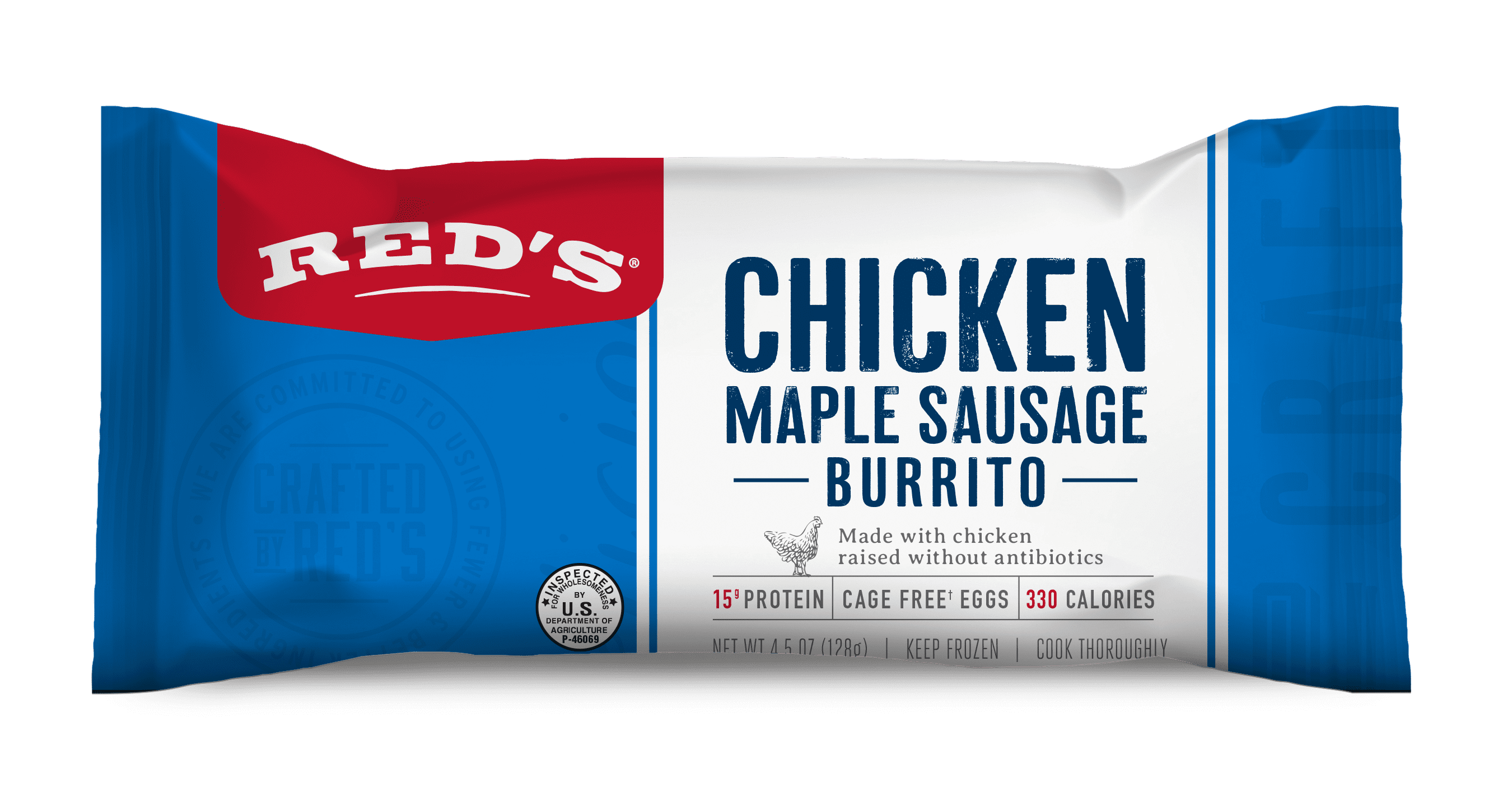 Chicken Maple Sausage Breakfast Burrito
