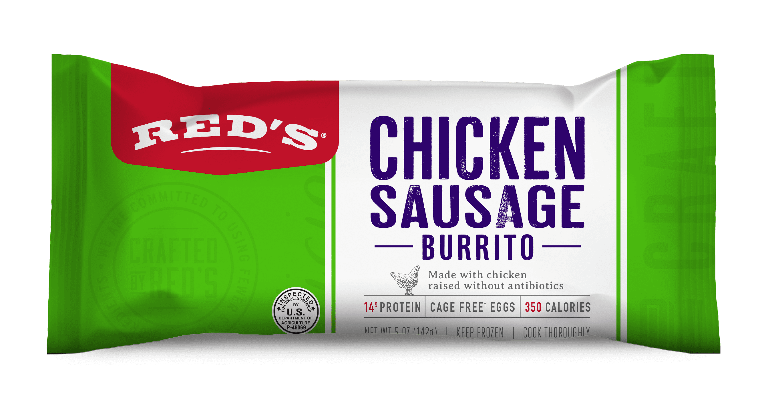 Chicken Sausage Breakfast Burrito
