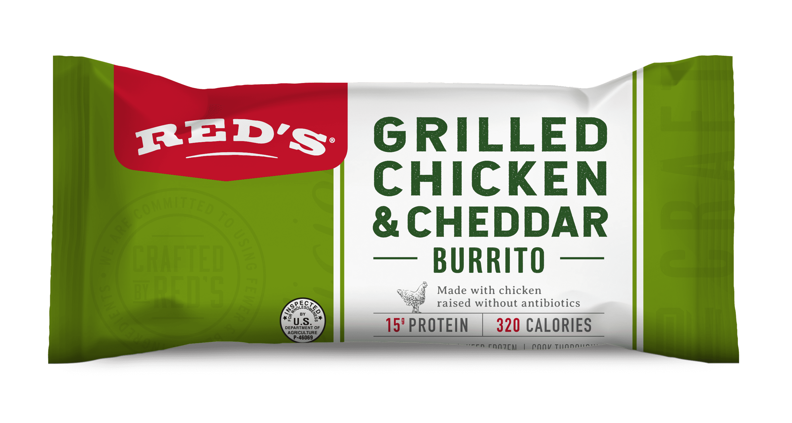 Grilled Chicken & Cheddar Burrito