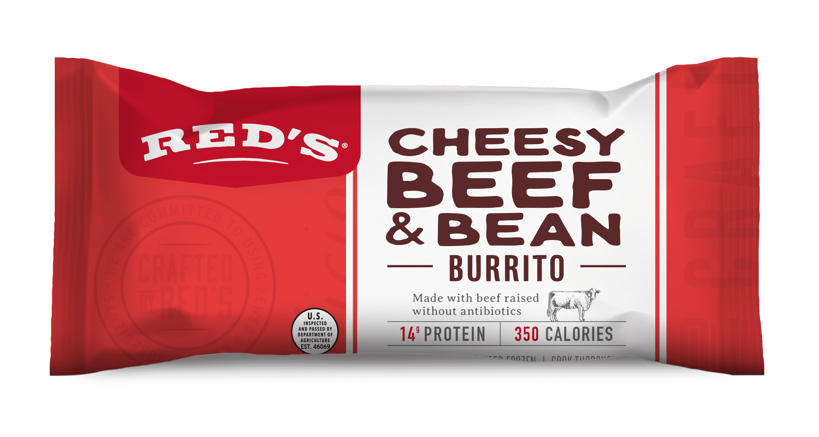 Cheesy Beef & Bean Burrito