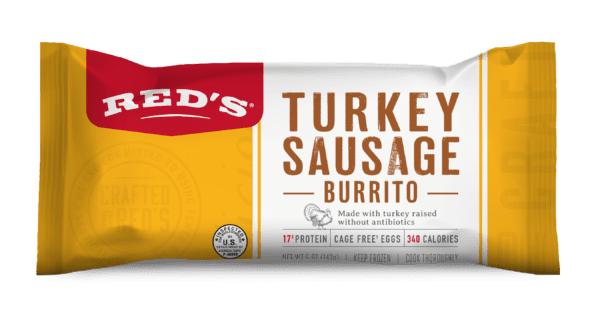 Turkey Sausage Breakfast Burrito