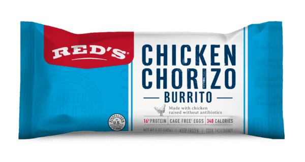Chicken Chorizo Breakfast Burrito