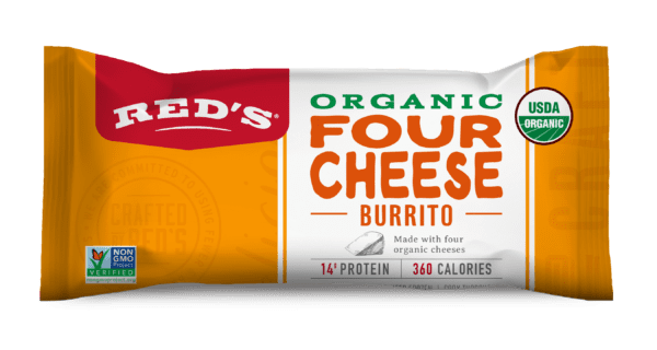 Organic Four Cheese Burrito