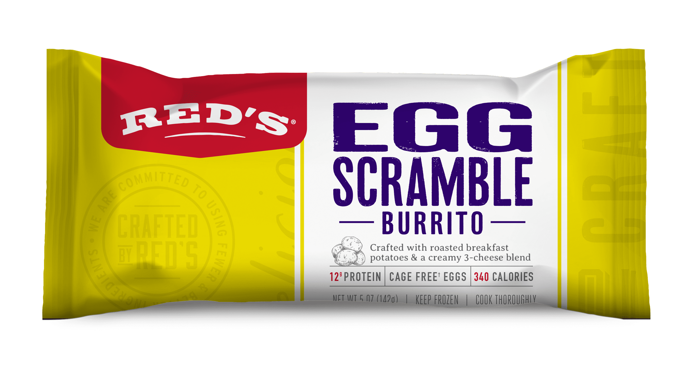 Egg Scramble Breakfast Burrito