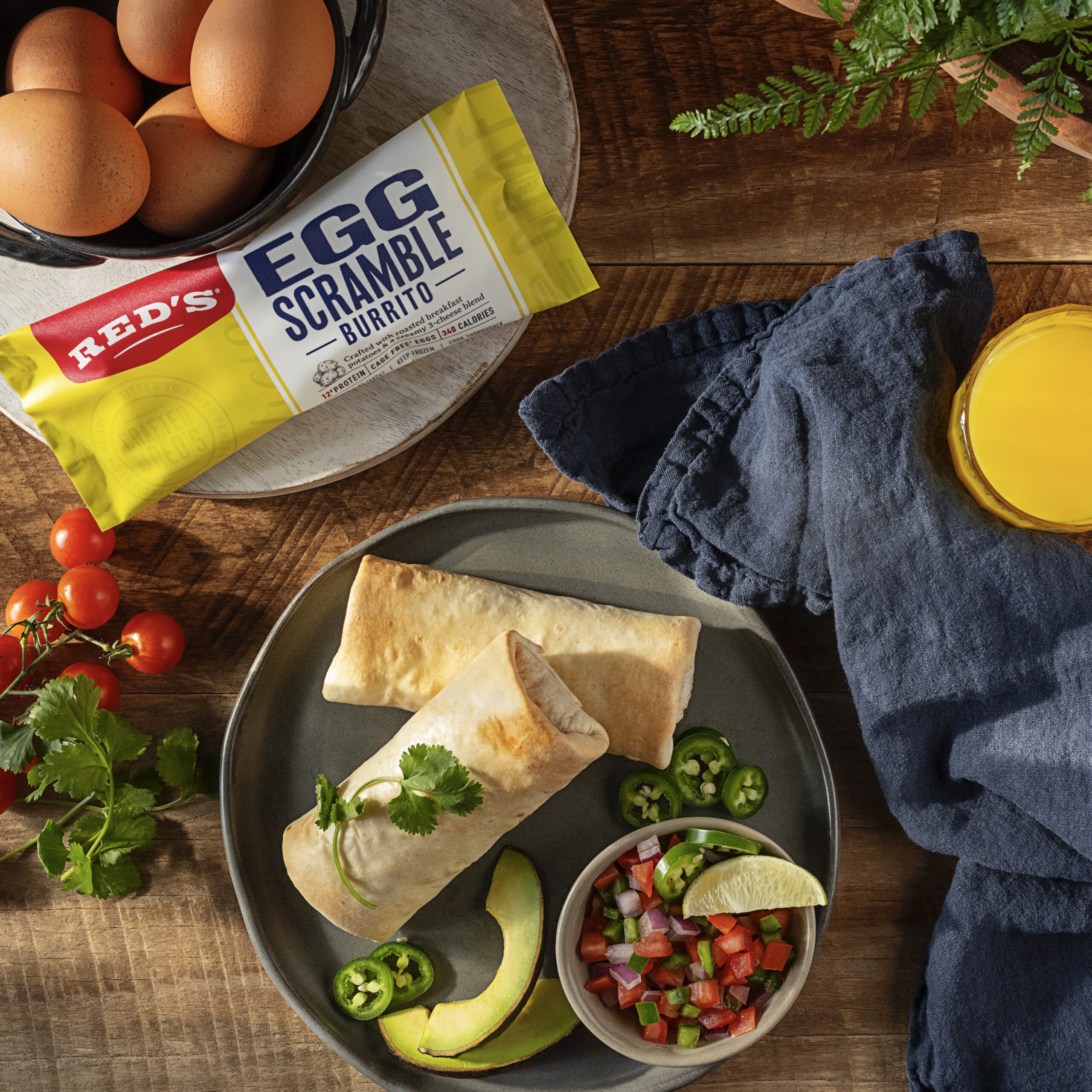 Egg Scramble Breakfast Burrito - Image 2