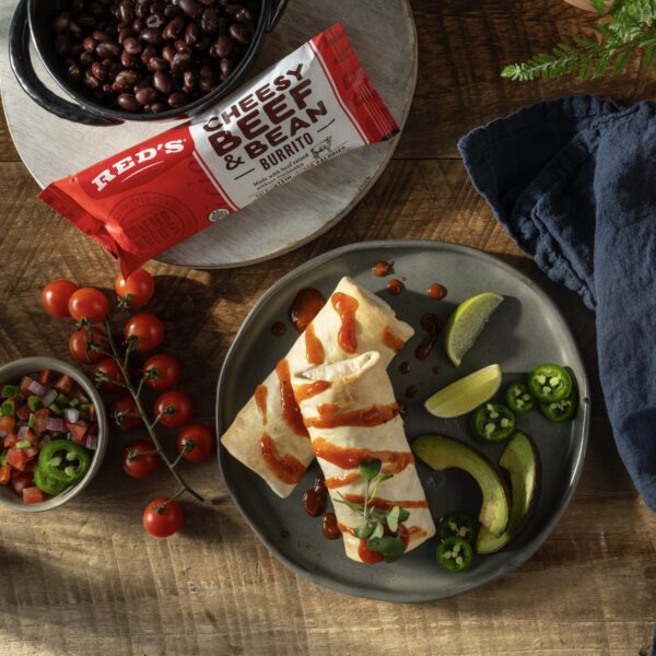 Cheesy Beef & Bean Burrito - Image 3