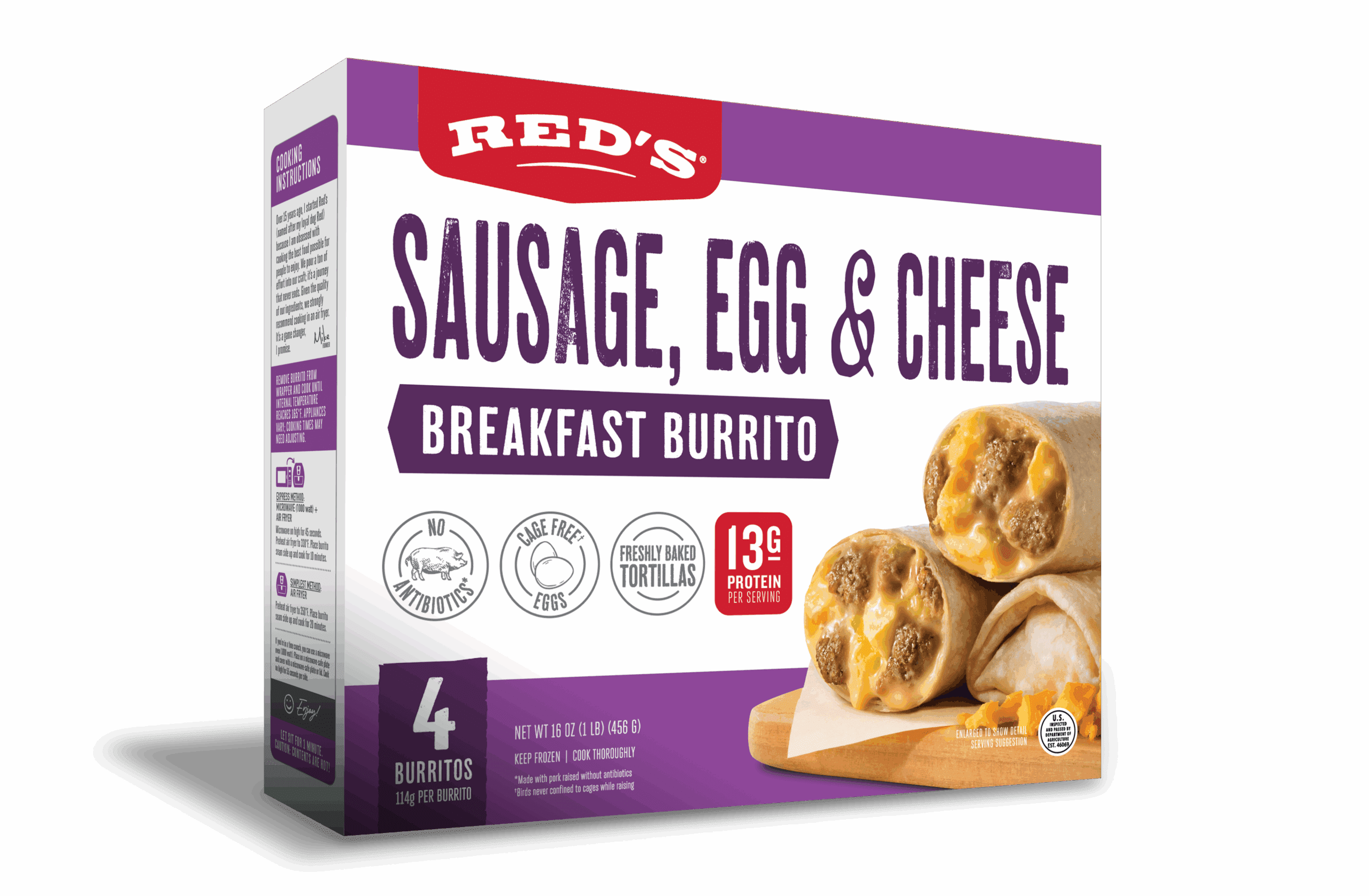 Sausage, Egg and Cheese 4-pack